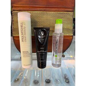 Lot of 4 Paul Mitchell Anti-Frizz & Repair Haircare Kit